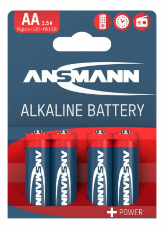 BATERII ALCALINE STANDARD - 5015563 Baterii Ansmann Baterii R6 Ambalate Cate 4