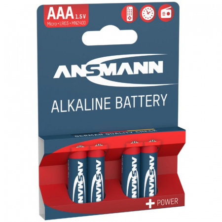 BATERII ALCALINE STANDARD - 5015553 Baterii Ansmann Baterii R3 Ambalate Cate 4