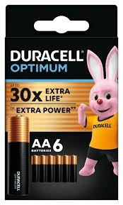 BATERII ALCALINE STANDARD - MX1500 Baterii DURACELL OPTIMUM R6 Ambalate Cate 6