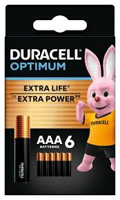 BATERII ALCALINE STANDARD - MX2400 Baterii DURACELL OPTIMUM R3 Ambalate Cate 6