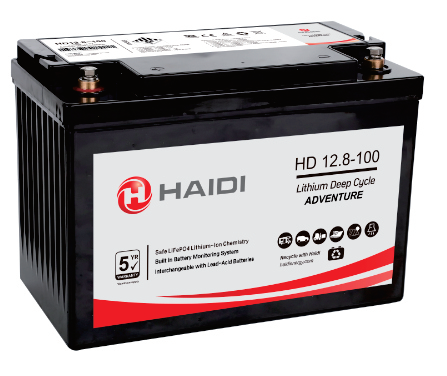 ACUMULATORI LiFePO4 - Acumulator LiFePO4 marca HAIDI 12.8V 100 Ah cu Bluetooth