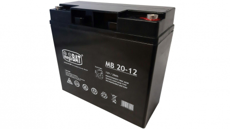 Acumulator stationar Plumb-Acid AGM/VRLA 12V - 20Ah marca MB [1]