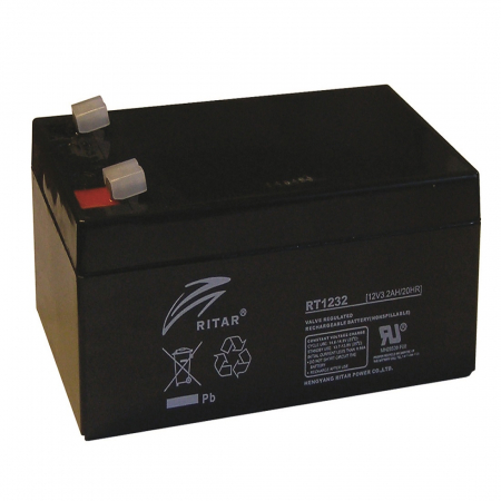 ACUMULATORI STATIONARI CU PLUMB - Rt1232 Acumulatori Ritar Acumulator Plumb-Gel Ritar 12V - 3.2Ah