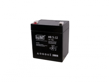 ACUMULATORI STATIONARI CU PLUMB - Acumulator stationar Plumb-Acid AGM/VRLA 12V - 5Ah marca MB