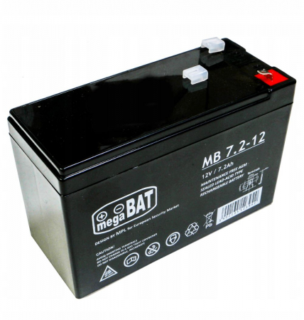 Acumulator stationar Plumb-Acid AGM/VRLA 12V - 7.2Ah marca MB