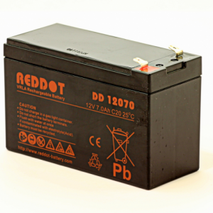 ACUMULATORI STATIONARI CU PLUMB - DD12070 Acumulatori REDDOT Acumulator Plumb-Gel Ritar 12V - 7Ah