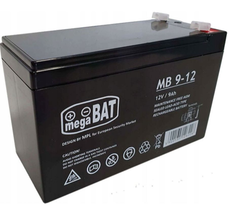 Acumulator stationar Plumb-Acid AGM/VRLA 12V - 9Ah marca MB