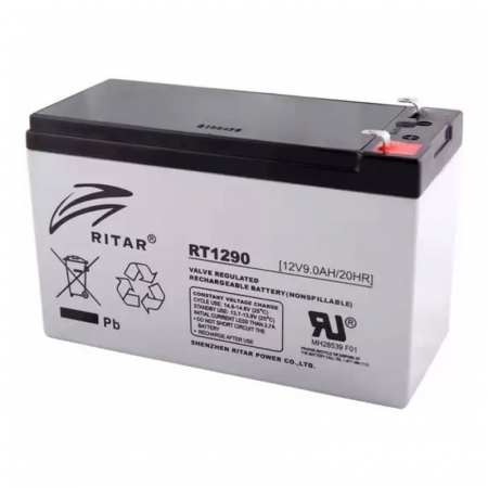 Rt1236W Acumulatori Ritar Acumulator Plumb-Gel Ritar 12V - 9Ah High Rate
