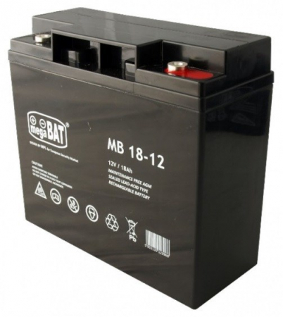ACUMULATORI STATIONARI CU PLUMB - Acumulator stationar Plumb-Acid AGM/VRLA 12V - 18Ah marca MB