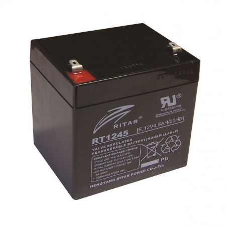 ACUMULATORI STATIONARI CU PLUMB - Rt1245 Acumulatori Ritar Acumulator Plumb-Gel Ritar 12V - 4.5Ah