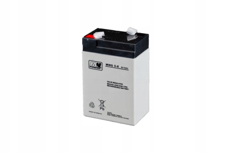ACUMULATORI STATIONARI CU PLUMB - Acumulator stationar Plumb-Acid AGM/VRLA 6V - 5Ah marca MW POWER