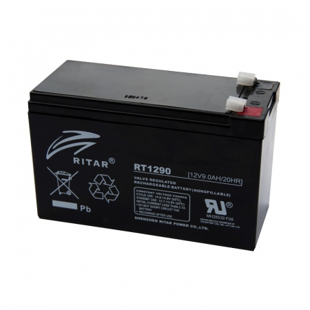 ACUMULATORI STATIONARI CU PLUMB - Rt1290T2 Acumulatori Ritar Acumulator Plumb-Gel Ritar 12V - 9Ah High Rate