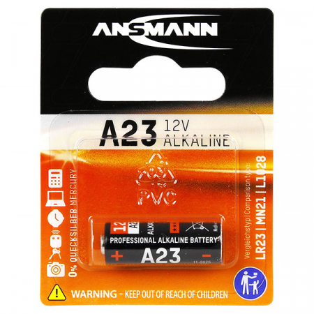 BATERII ALCALINE - 5015182 Baterii Ansmann Baterii A 23 Ambalate Cate 1