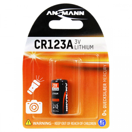 BATERII LITIU SPECIALE - 5020012 Baterii Ansmann CR123A