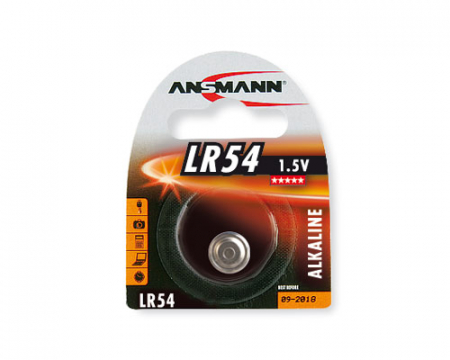 BATERII ALCALINE BUTON - 5015313 Baterii Ansmann Lr 54 (Ag 10)