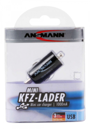 ACCESORII - Incarcatoare Ansmann Incarcator De Masina Universal - Usb 5V-1A