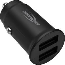 INCARCATOARE - Incarcator Ansmann Auto cu 2 porturi USB 12-24V
