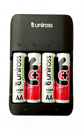 INCARCATOARE - Incarcator Uniross compact pentru AA,AAA,9V