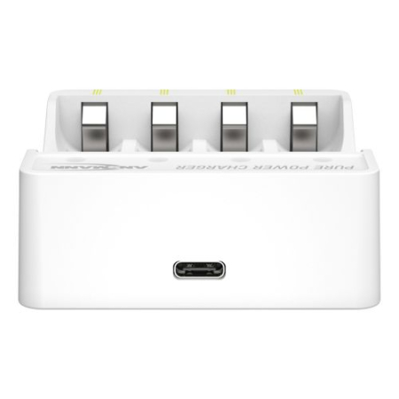 Set 4 acumulator Pure Power Li-Ion AAA / HR03 și Modul de Incărcare [2]
