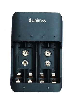 INCARCATOARE - Incarcator Uniross compact pentru AA,AAA,9V