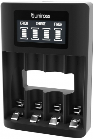INCARCATOARE - Incarcator Uniross compact pentru AA,AAA