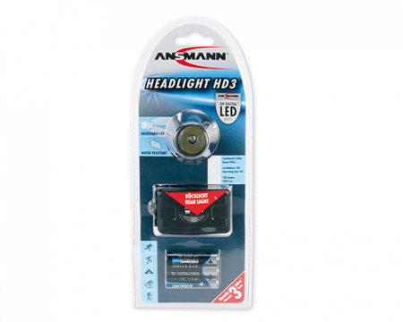 5819073 Lanterne Ansmann Headlight Hd3 [2]