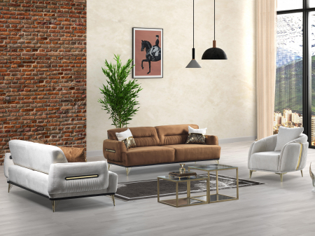 CANAPELE - canapea roa ada luxury