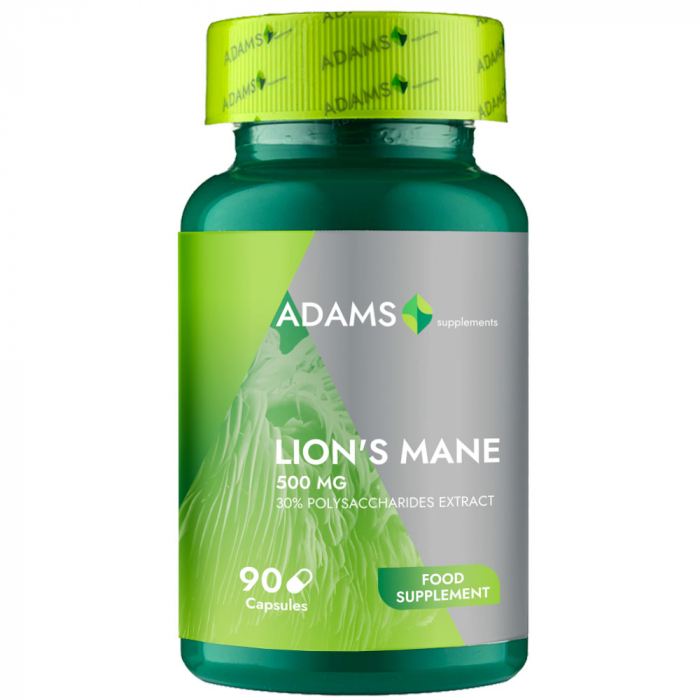 Lion`s Mane 500mg 90cps, Adams Supplements [1]