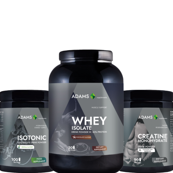 Pachet Izolat Ciocolata, Creatina & Isotonic [2]