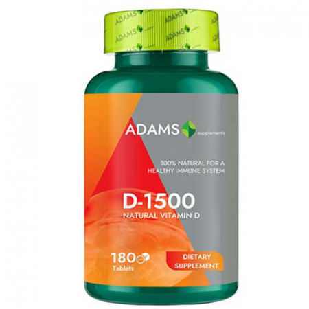Vitamine si Minerale - Vitamina D-1500, 180cps
