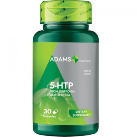 Toate produsele - 5-HTP 50mg 30 cps, Adams Supplements