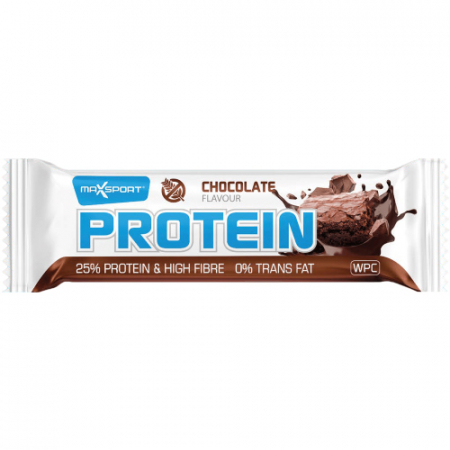 Toate produsele - Baton proteic cu ciocolata, fara gluten, 60g, Maxsport