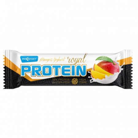Alte batoane - Baton proteic cu aroma de mango, fara gluten, 60g, Maxsport
