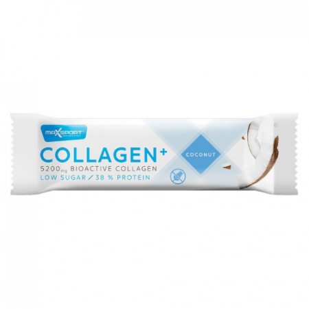 Alte batoane - Baton proteic cu Colagen si cocos, 40g, Maxsport