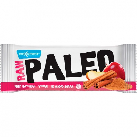 Alte batoane - Baton proteic cu mar si scortisoara, 50g, Maxsport