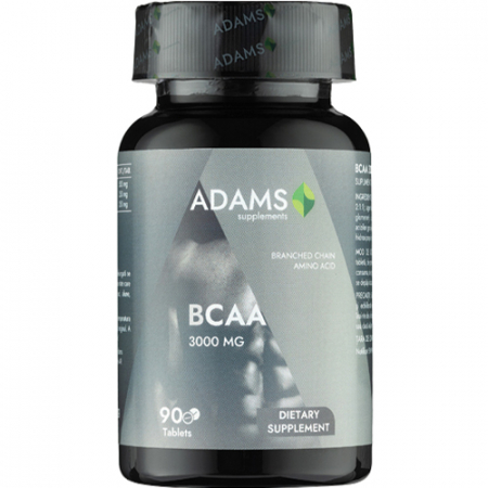 BCAA - BCAA 3000mg, 90cps, Adams Supplements