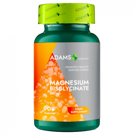 Vitamine si Minerale - Bisglicinat de Magneziu 800mg 90cps