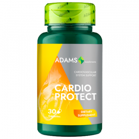 Afectiuni cardiace - CardioProtect, 30cps, Adams Supplements