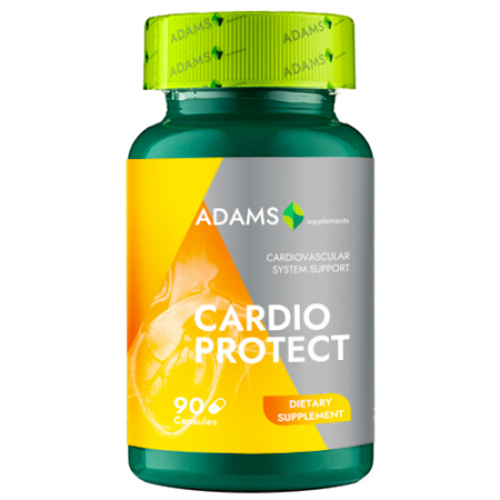 Afectiuni cardiace - CardioProtect, 90cps, Adams Supplements