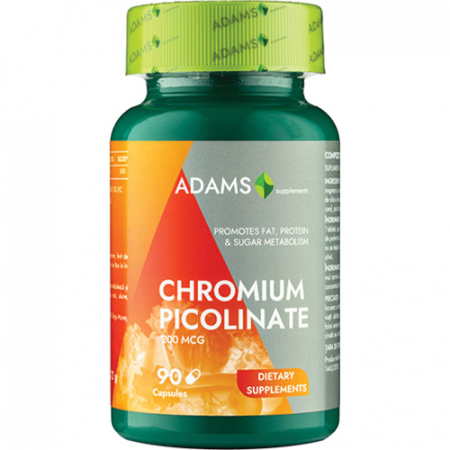 Vitamine si Minerale - Chromium Picolinate 200mcg, 90cps