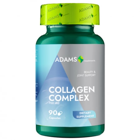 Colagen capsule - Collagen Complex 700mg, 90cps, Adams Supplements