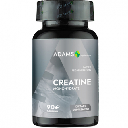 Creatine - Creatine Monohydrate 2400mg, 90cps, Adams Supplements