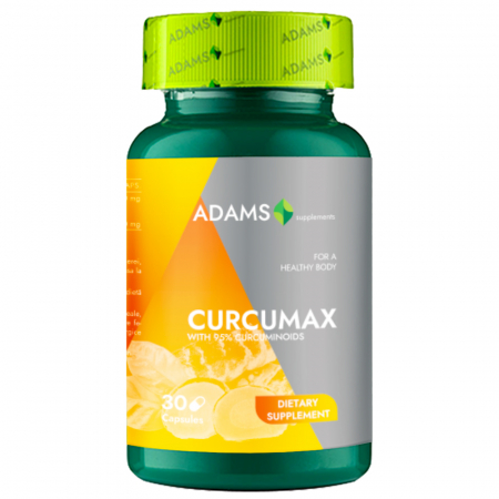 Toate produsele - Curcumax 400mg, 30cps, Adams Supplements