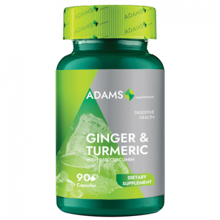 Digestie - Ghimbir&Turmeric, 90cps