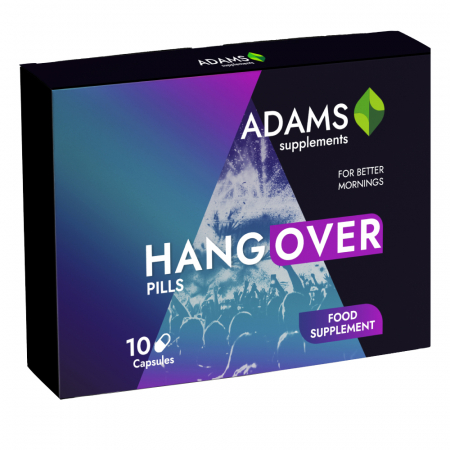 Vitamine si Minerale - Hangover Pills, 10cps, Adams Supplements