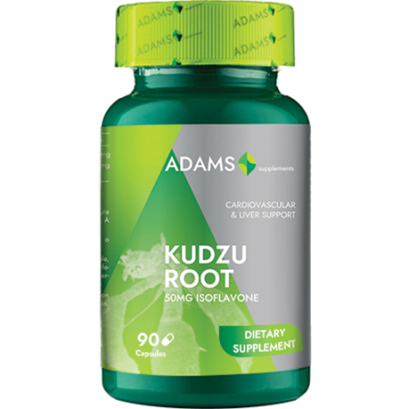 Suplimente nutritive - Kudzu Root 375mg, 90cps, Adams Supplements