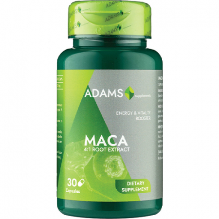 Toate produsele - Maca 500mg, 30cps, Adams Supplements