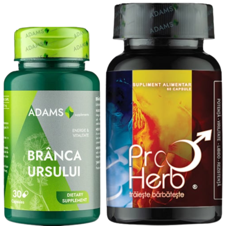 Potency - Pachet  Branca ursului 30 si Proherb