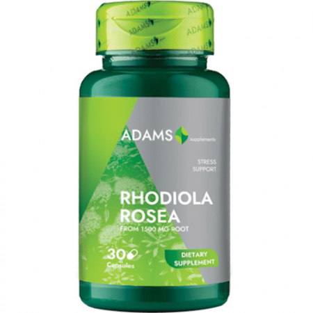 Toate produsele - Rhodiola Rosea 1500mg, 30cps, Adams Supplements