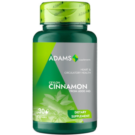 Toate produsele - Scortisoara 1000mg, 30cps, Adams Supplements